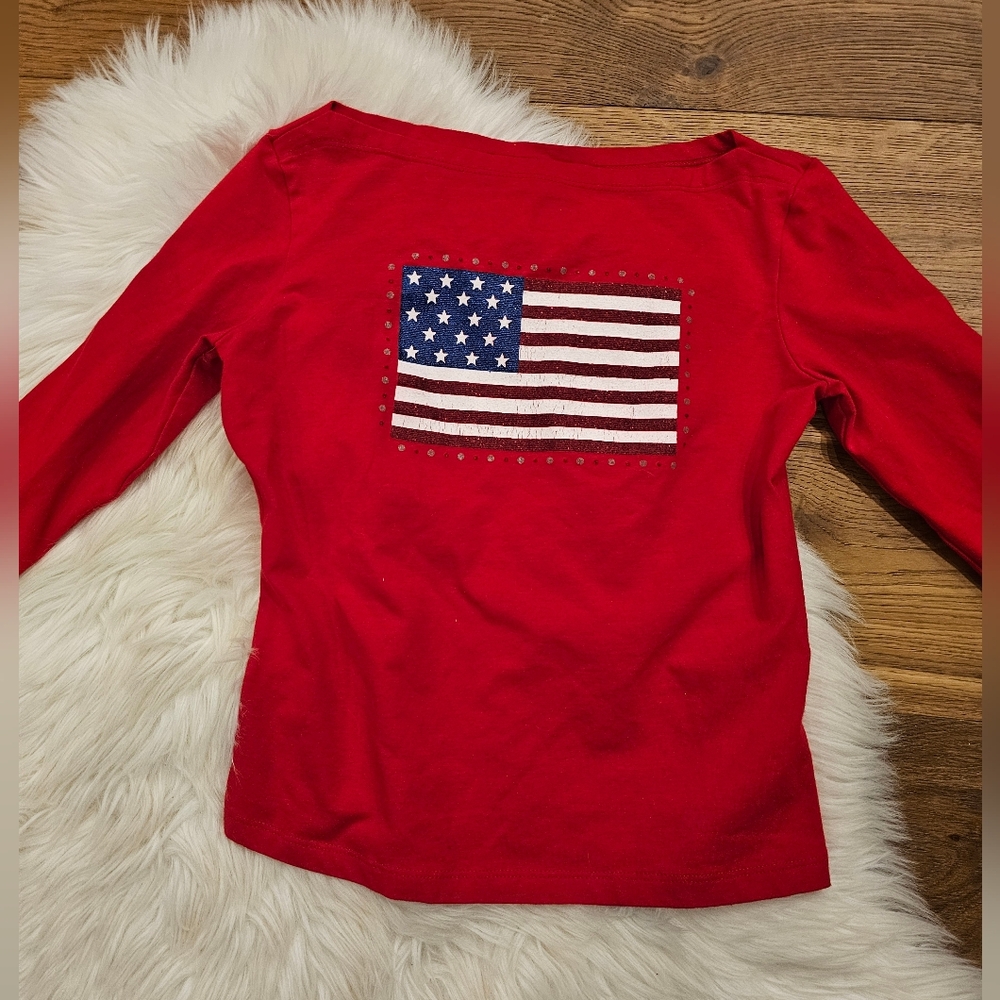Vintage Patriotic Shirts - Red and Blue - Picture 5 of 7